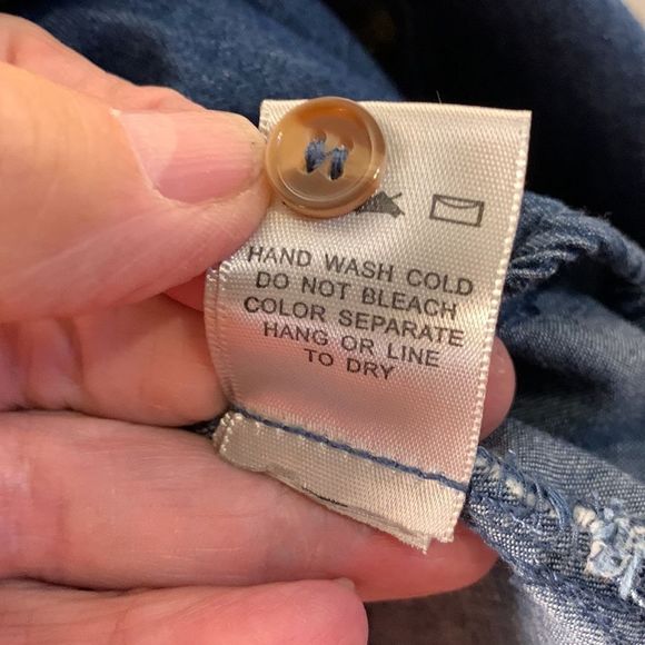 Hyped Unicorn Size Medium Denim Tunic/Dress - Picture 10 of 11